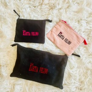 Washable Makeup Bags - Available in Small and Large Sizes